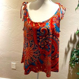 Love u dear spaghetti strap top Xl